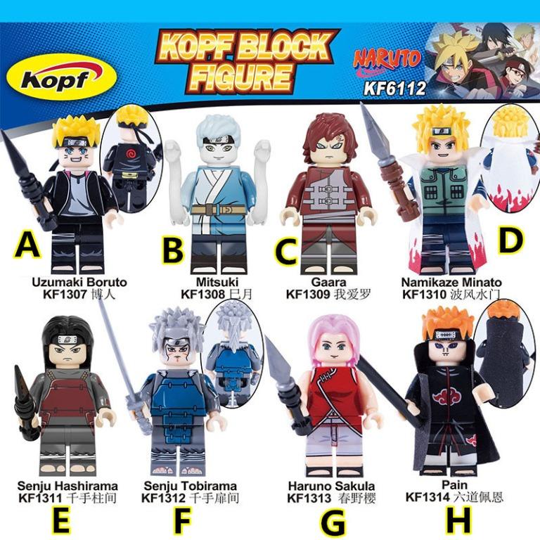 Boruto Mini Figures Toys Games Action Figures Collectibles On Carousell