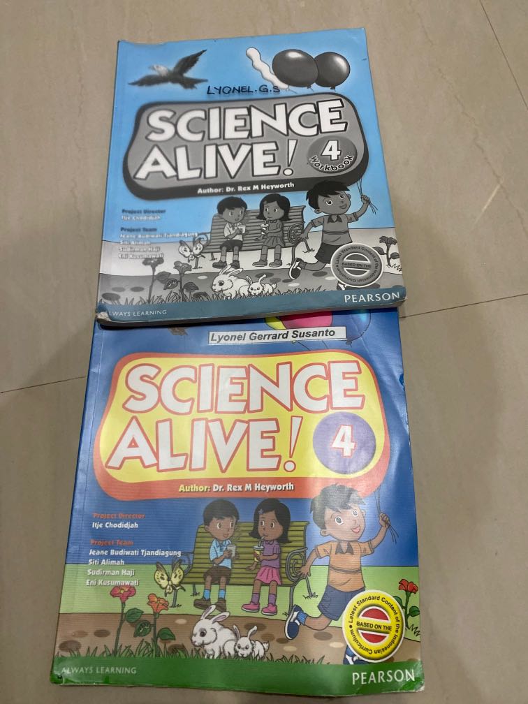 Science Alive 4 Buku pelajaran/ science alive kelas 4, Buku & Alat Tulis, Buku di Carousell
