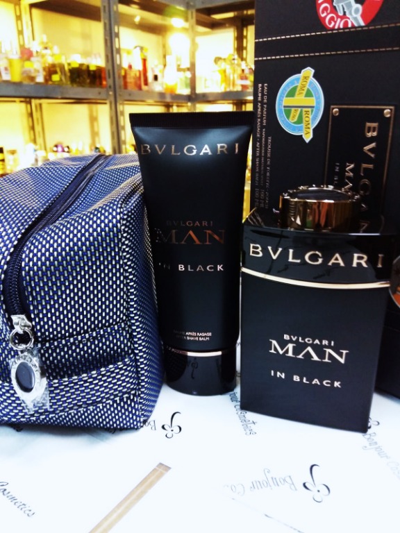 Bvlgari man in black gift set clearance