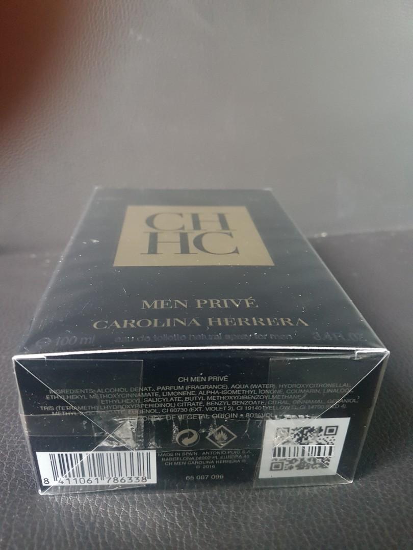 Ch men hot sale prive edt
