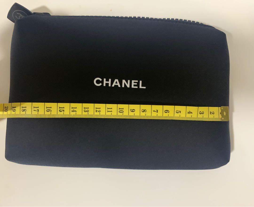 Chanel makeup pouch, Luxury, Bags & Wallets on Carousell