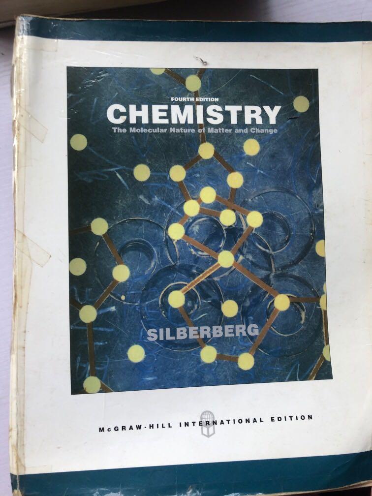 Chemistry The Molecular Nature Of Matter And Change Books Stationery Textbooks Tertiary On Carousell