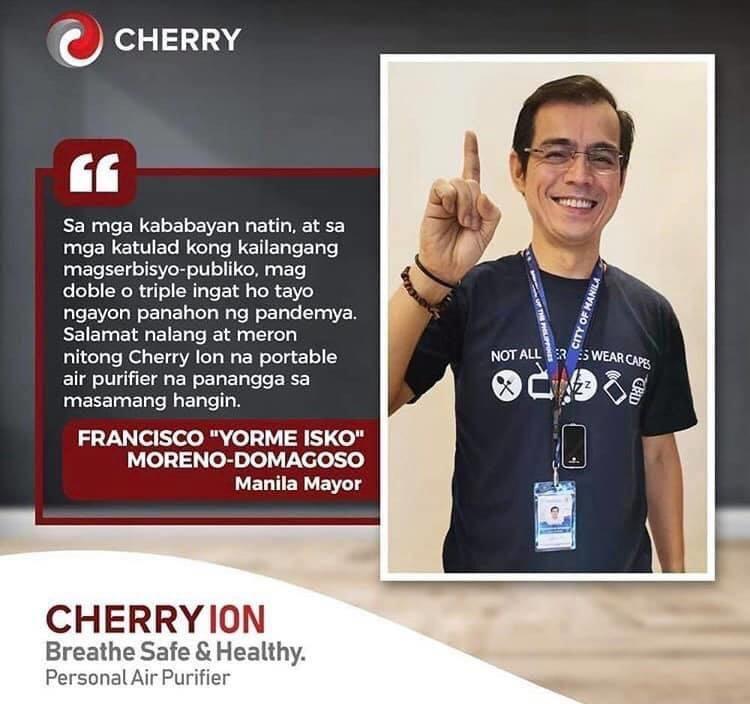 Cherry ion personal top air purifier price