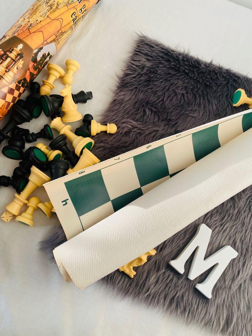 Chess Mat (Category: Board Games & Puzzles) located in Manila. Submitted by marinellathenadurata (Listing ID 1019113690, Image 1). Description: visit @mcornerstore on instagram for more boardgames and card games. chat for more info.