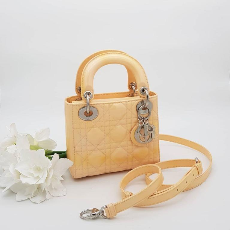 mini lady dior beige