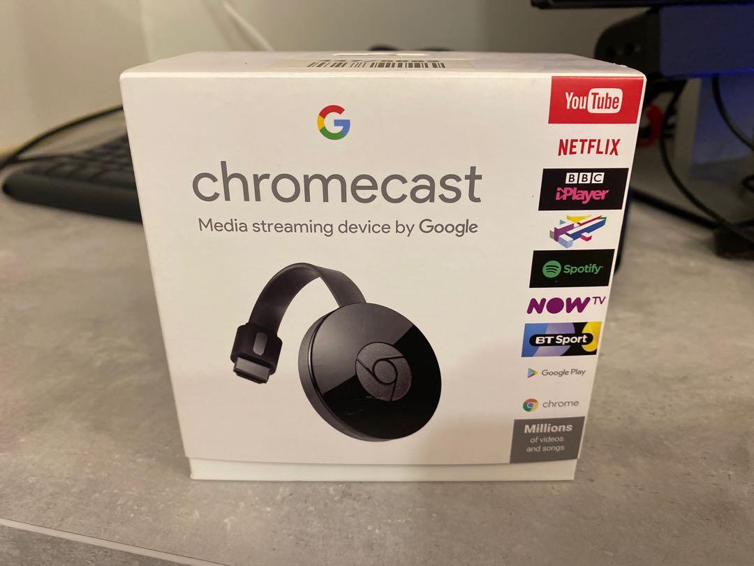 Chromecast Gen2 (2017 Model), TV & Home Appliances, TV & Entertainment ...