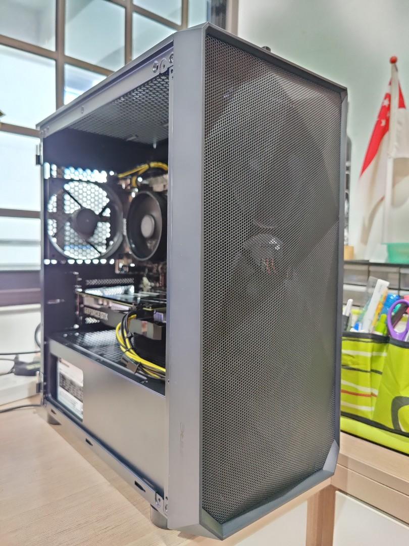 custom pc featuring Intel i5 10400 with nvidia rtx 2060