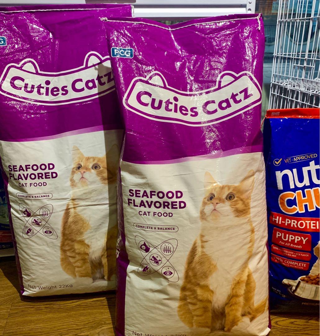 Cuties Catz Seafood 22kg Pets Supplies Pet Food On Carousell