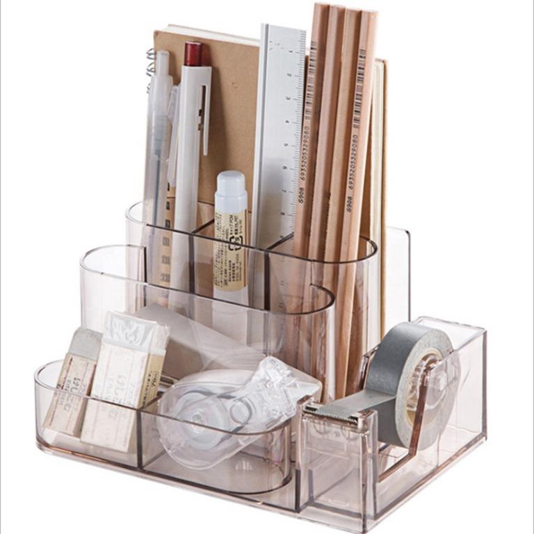 Desktop Stationery Storage Organiser Books Stationery Stationery On Carousell