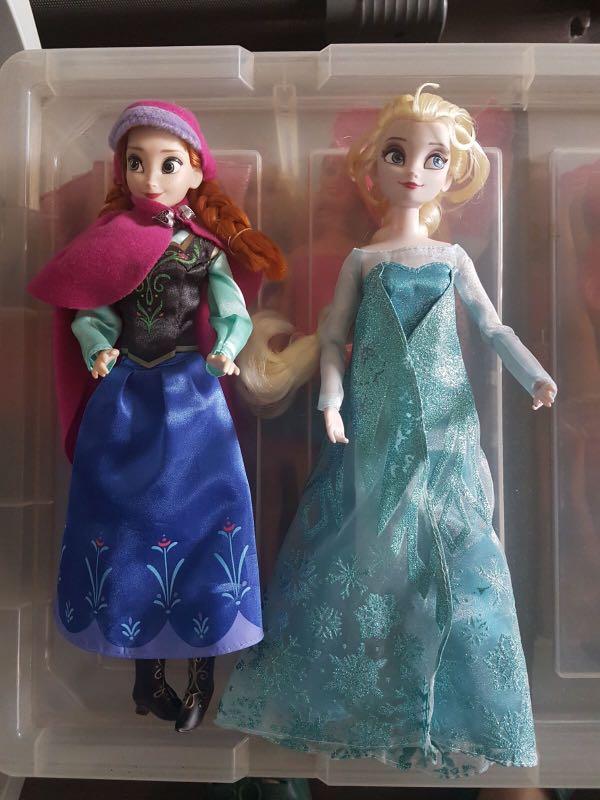 frozen barbie elsa and anna