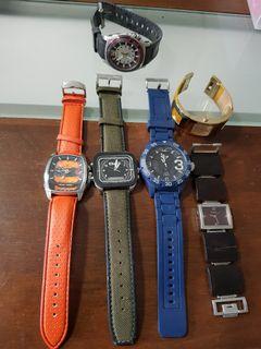 DKNY, Fossil, Casio & Adidas Watches