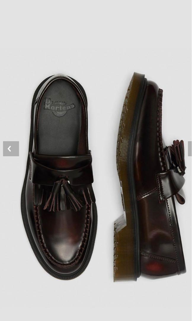 Adrian arcadia leather tassle loafers Clearance