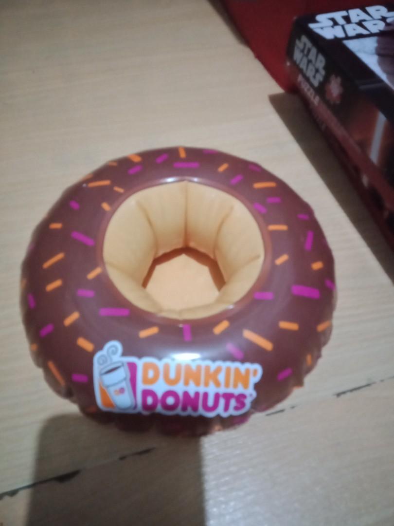 Dunkin donuts cup holder (Category: Water Bottles & Tumblers) located in Taguig. Submitted by hootypaulino2 (Listing ID 1019276413, Image 1). Description: inflatable.