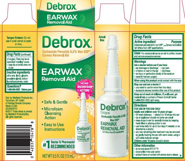 Ear wax Removal Aid Drops by Debrox 15ml earwax, Everything Else on