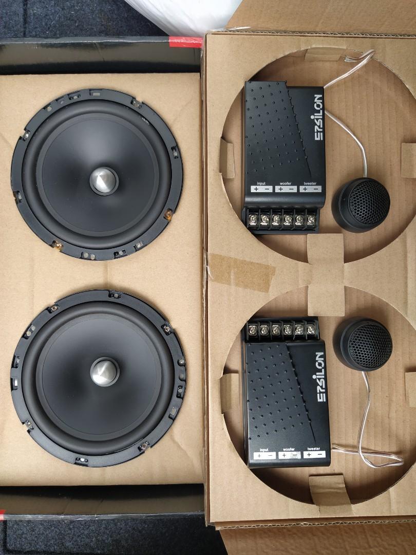 Epsilon 6.5 inch component car speaker