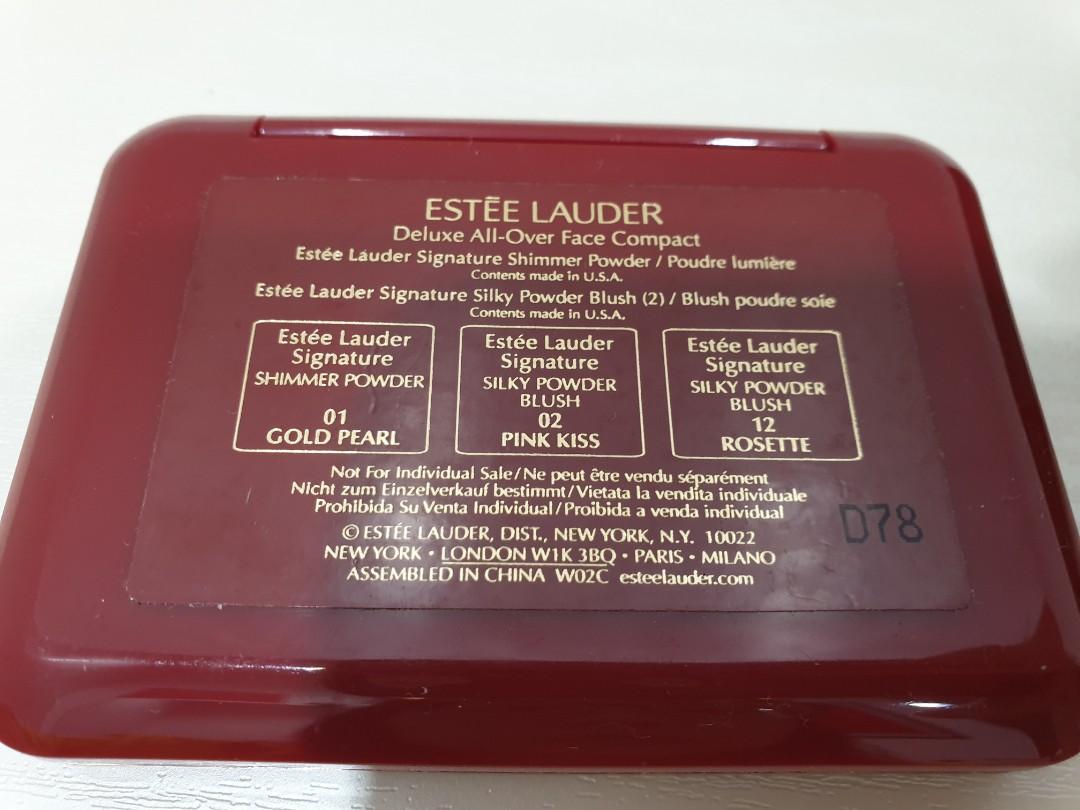Estee Lauder Deluxe All Over Face Compact Health Beauty Makeup On Carousell