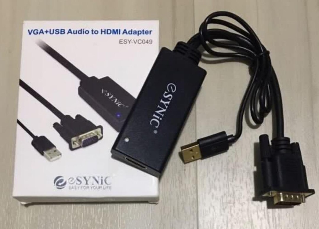 Adaptador Conversor De Hdmi Para Vga 1080p 60hz Profissional | MercadoLivre
