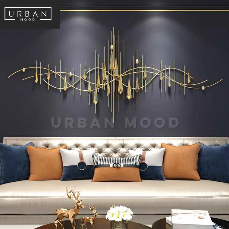 Evise Modern Gold Wall Art Furniture Home Decor Others On Carousell