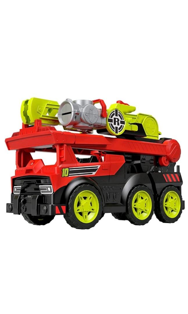 Fisher Price Rescue Heroes Transforming Fire Truck with Lights