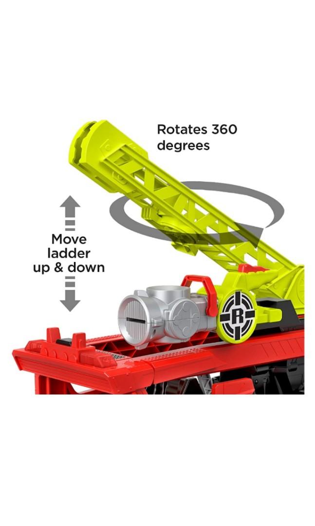 Rescue heroes transforming fire truck with lights & sounds top