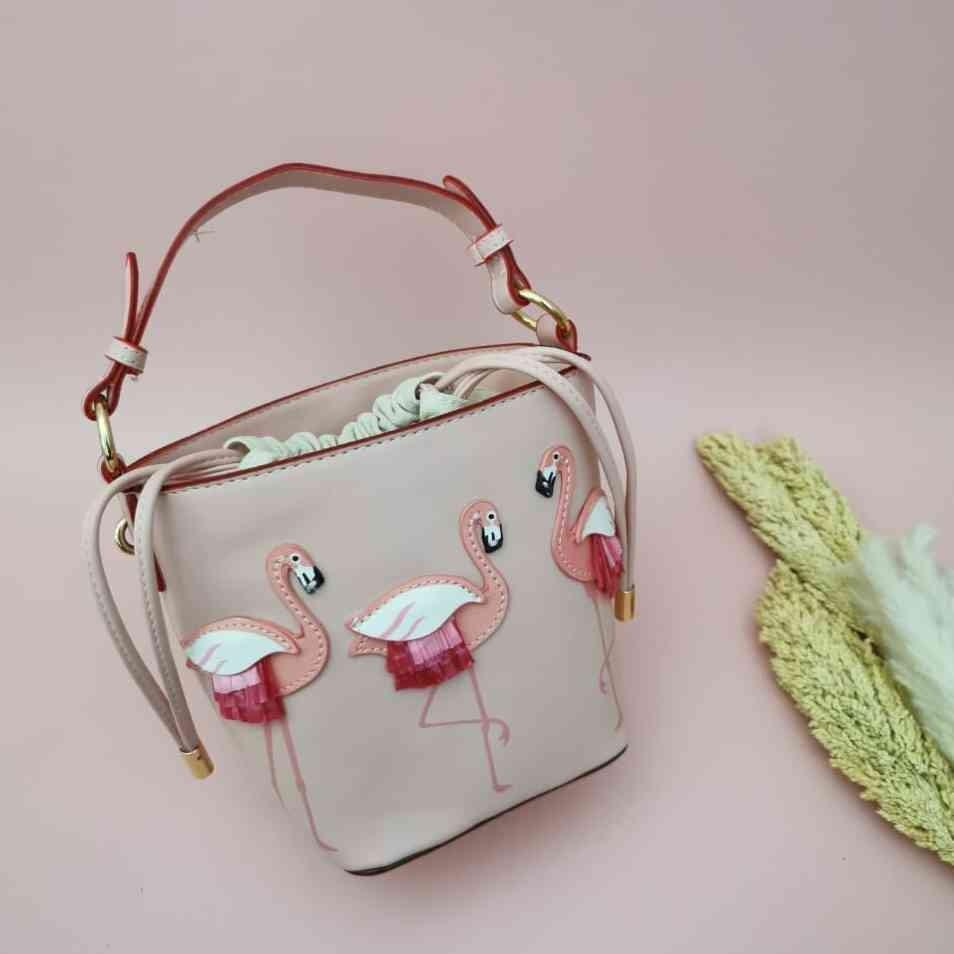 Flamingo discount bucket bag
