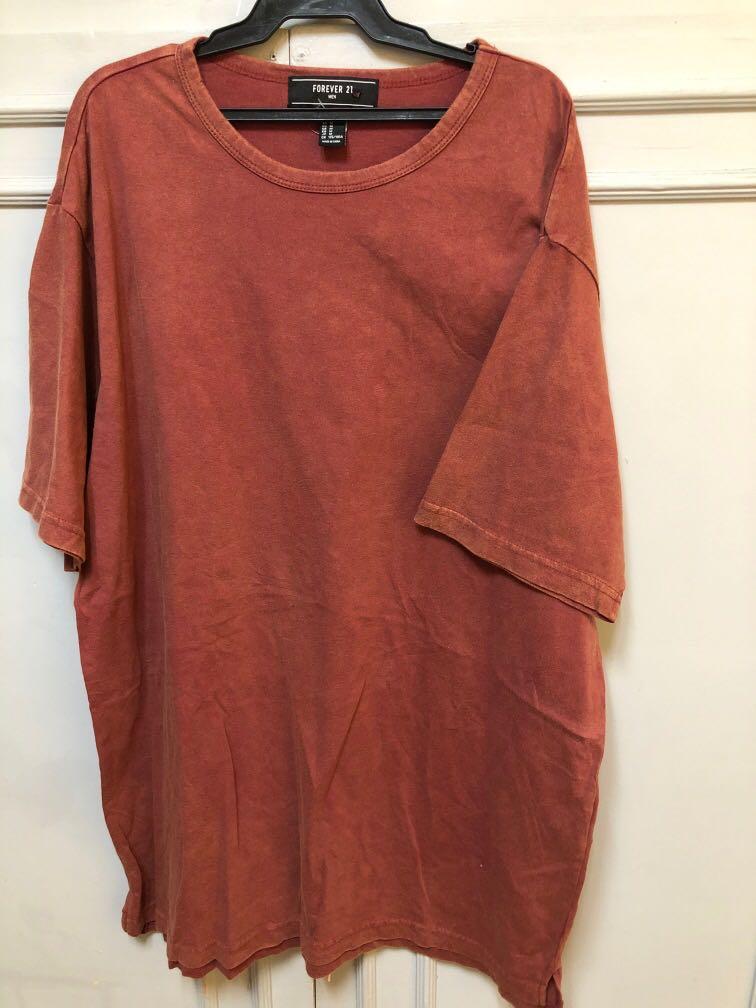 Forever 21 Men S Shirt Long Shirt Men S Fashion Clothes Tops On Carousell