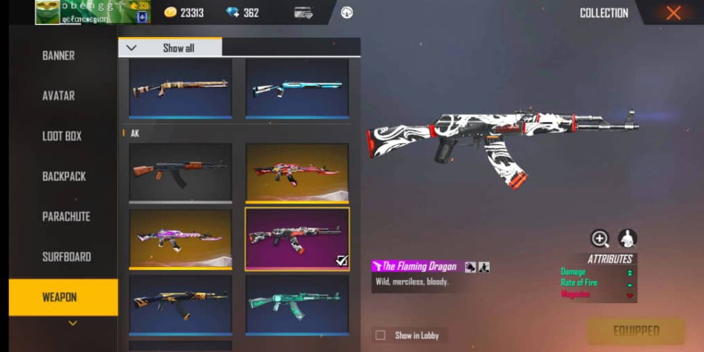 Free Fire Account Video Gaming Video Games On Carousell