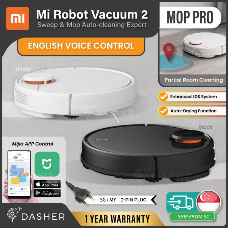 global xiaomi robot vacuum mop pro smart robot vacuum cleaner lds 2 in 1 with mop mijia home app control