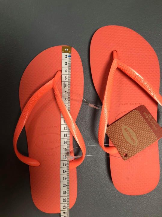 havaianas slim orange