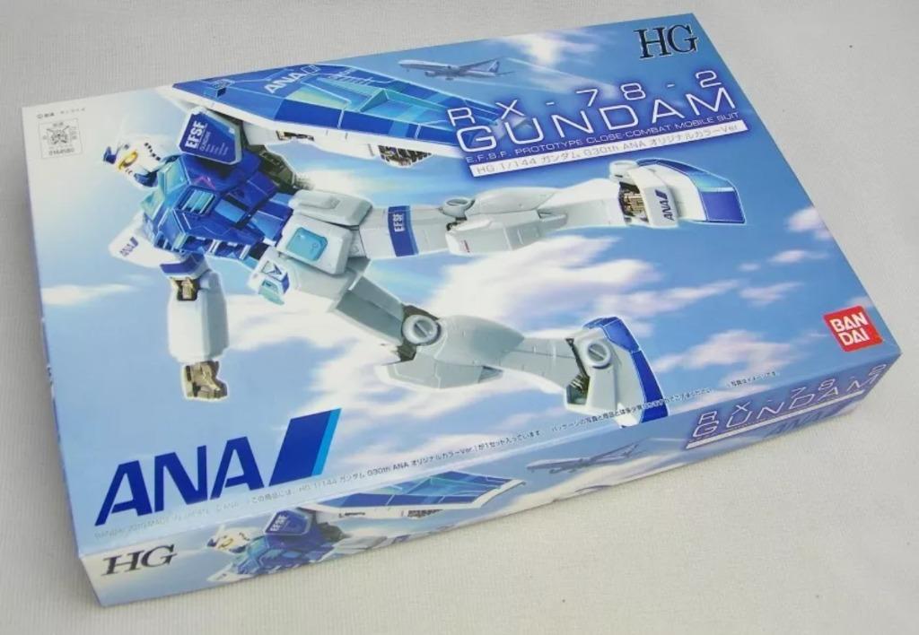 Hg Hguc Rx 78 2 Gundam Japan Ana Airline Limited Edition P O Toys Games Bricks Figurines On Carousell