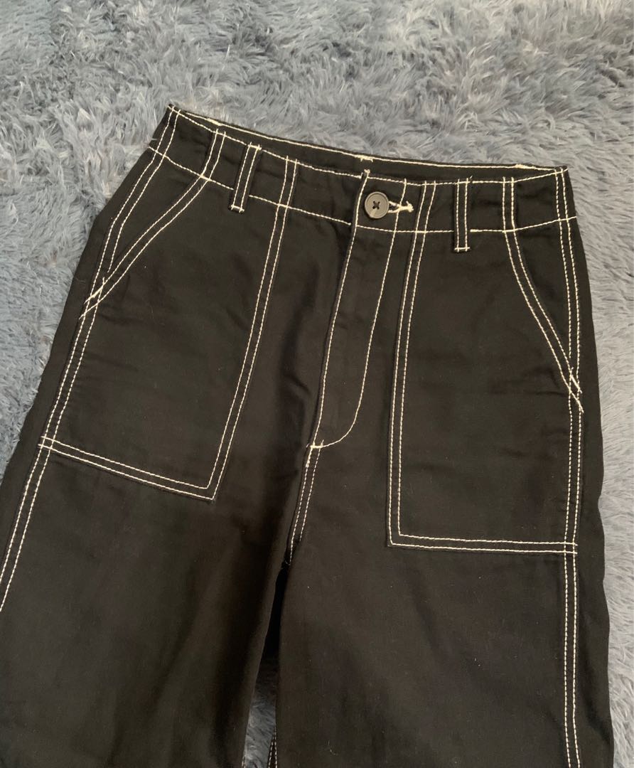 H&m contrast stitch pants clearance
