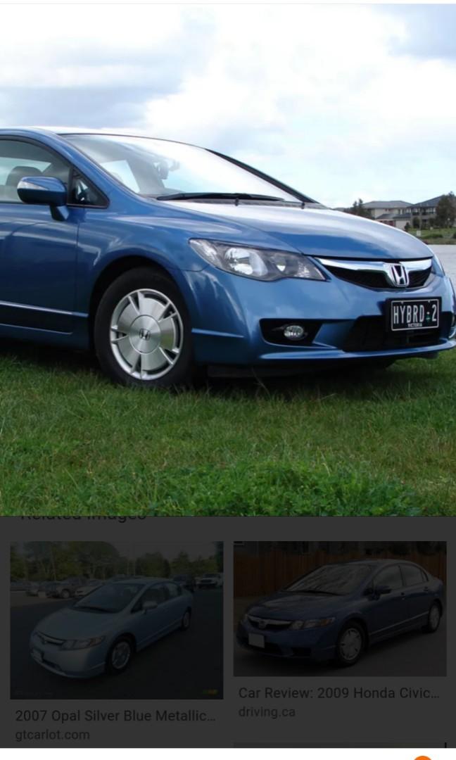 Used Honda Civic Hybrid 1 3a Coe Till 12 2022 Car For Sale In Singapore Pramie Automobil Pte Ltd Stcars