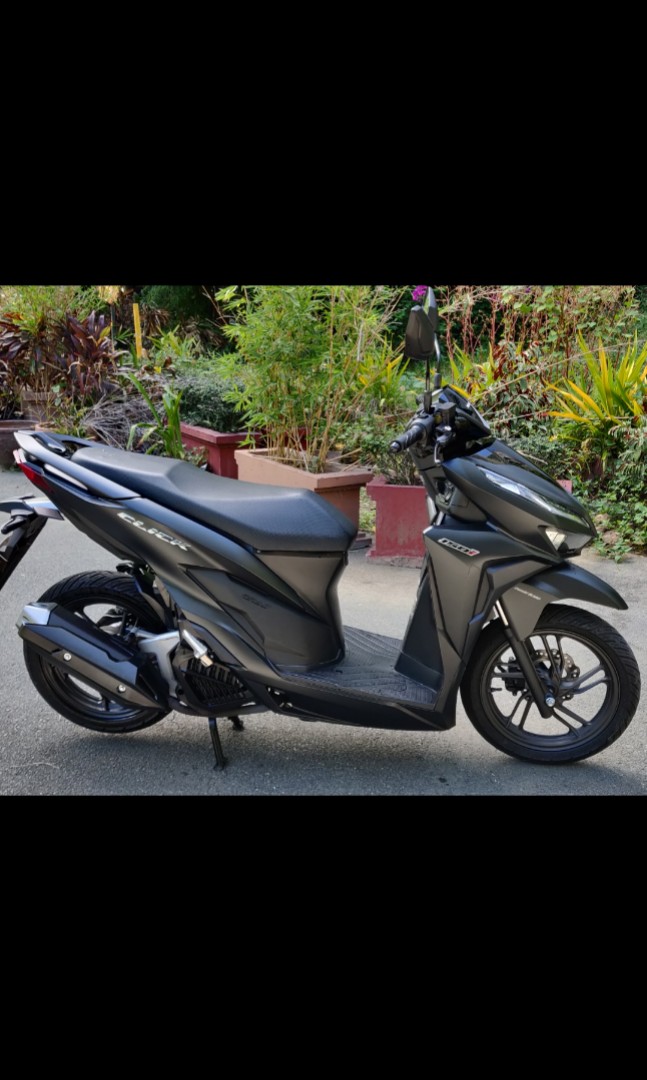 Honda Click 150i 19 All Black Almost New Motorbikes Motorbikes For Sale On Carousell