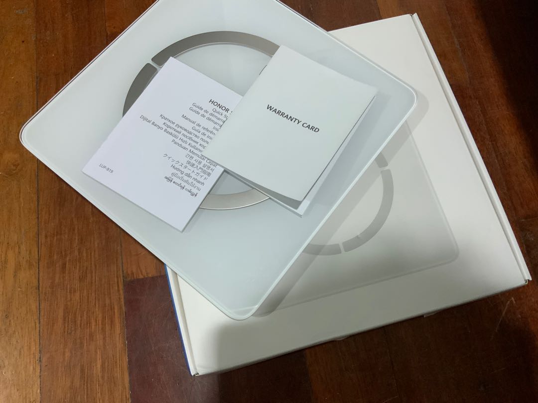 Honor scale 2 huawei smart weight scale, Health & Nutrition, Health ...