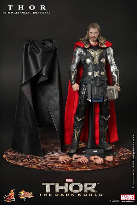 Hot Toys The Dark World Thor W Diorama And Helmet Toys Games Toys On Carousell