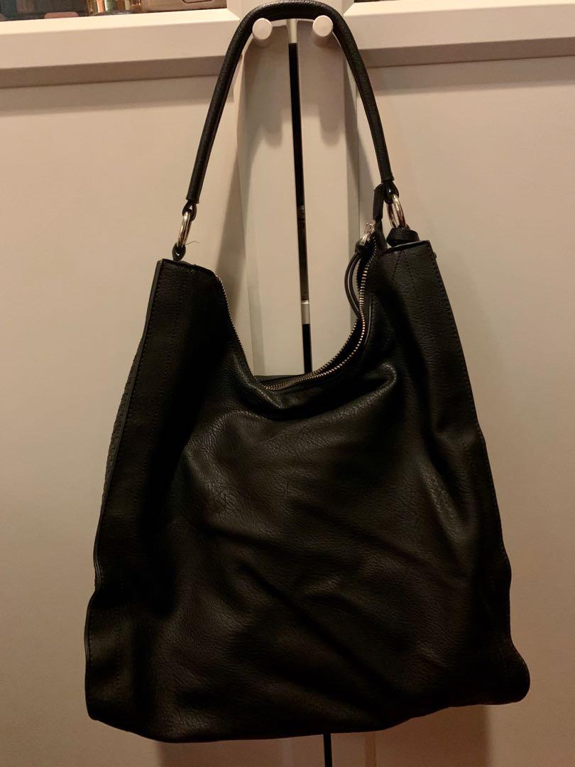 Hush black hot sale hobo bag