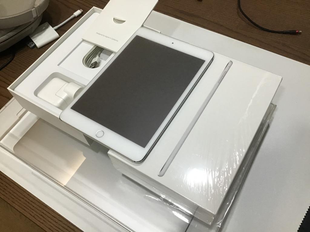 iPad Mini 4 64gb WiFi Silver (used) original box accessories 