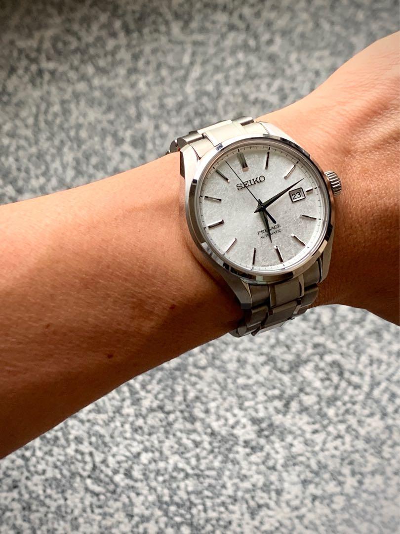 JDM Seiko SARX055 Baby Grand Seiko Snowflake Titanium Presage Made In Japan  Watch, Men's Fashion, Watches & Accessories, Watches on Carousell