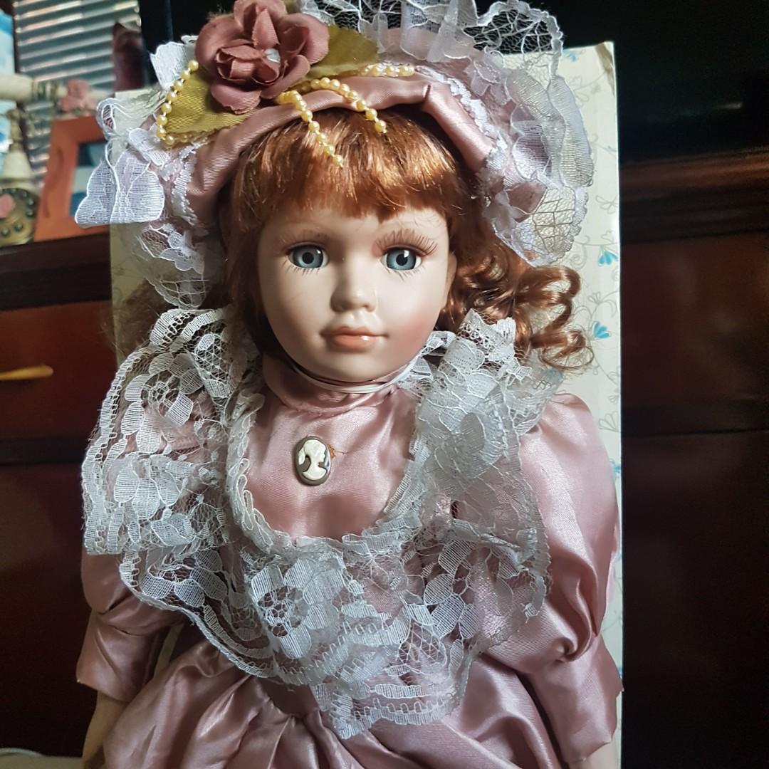 Fine bisque porcelain doll hot sale