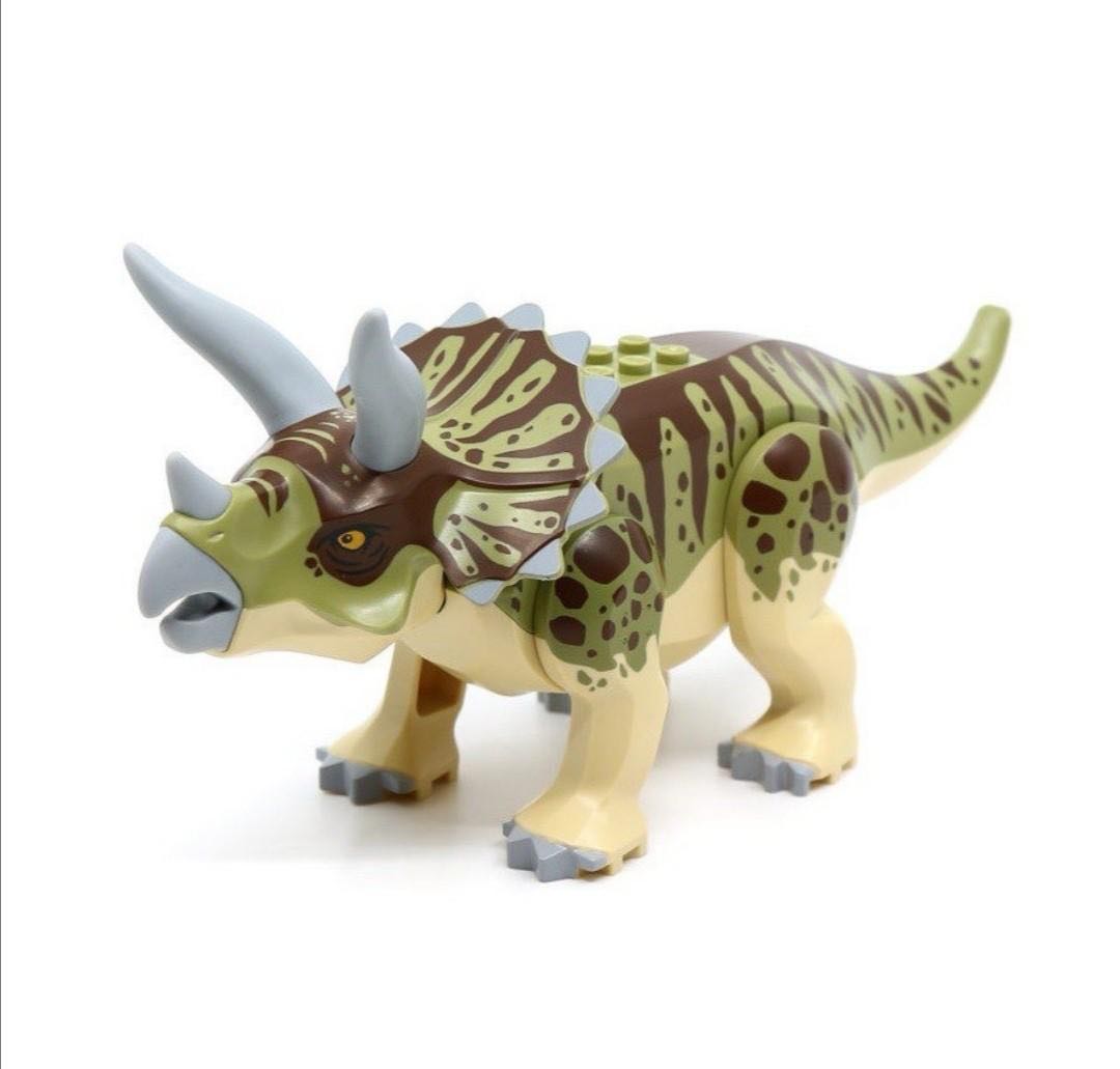 jurassic world triceratops lego