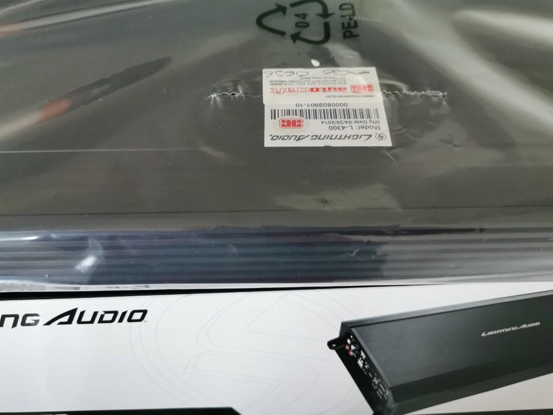 Lightning Lightning audio アンプ L-4300 audio アンプ L-4300