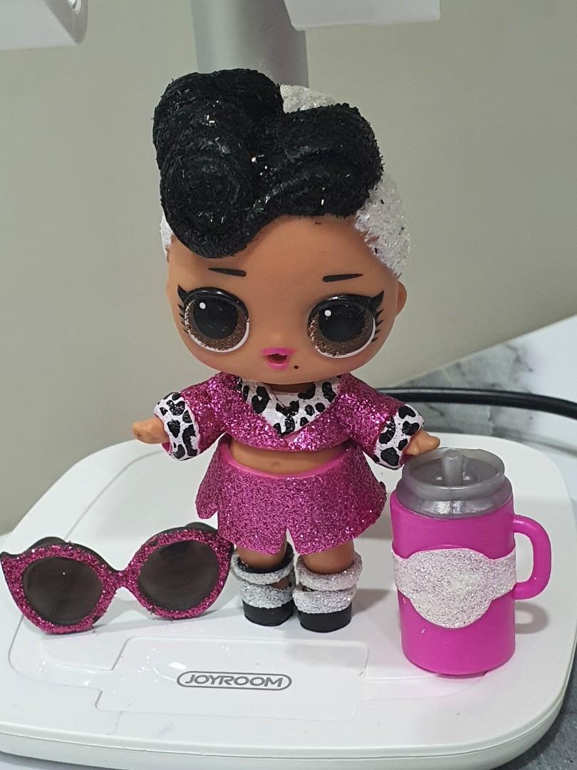 Lol doll shop face bling series