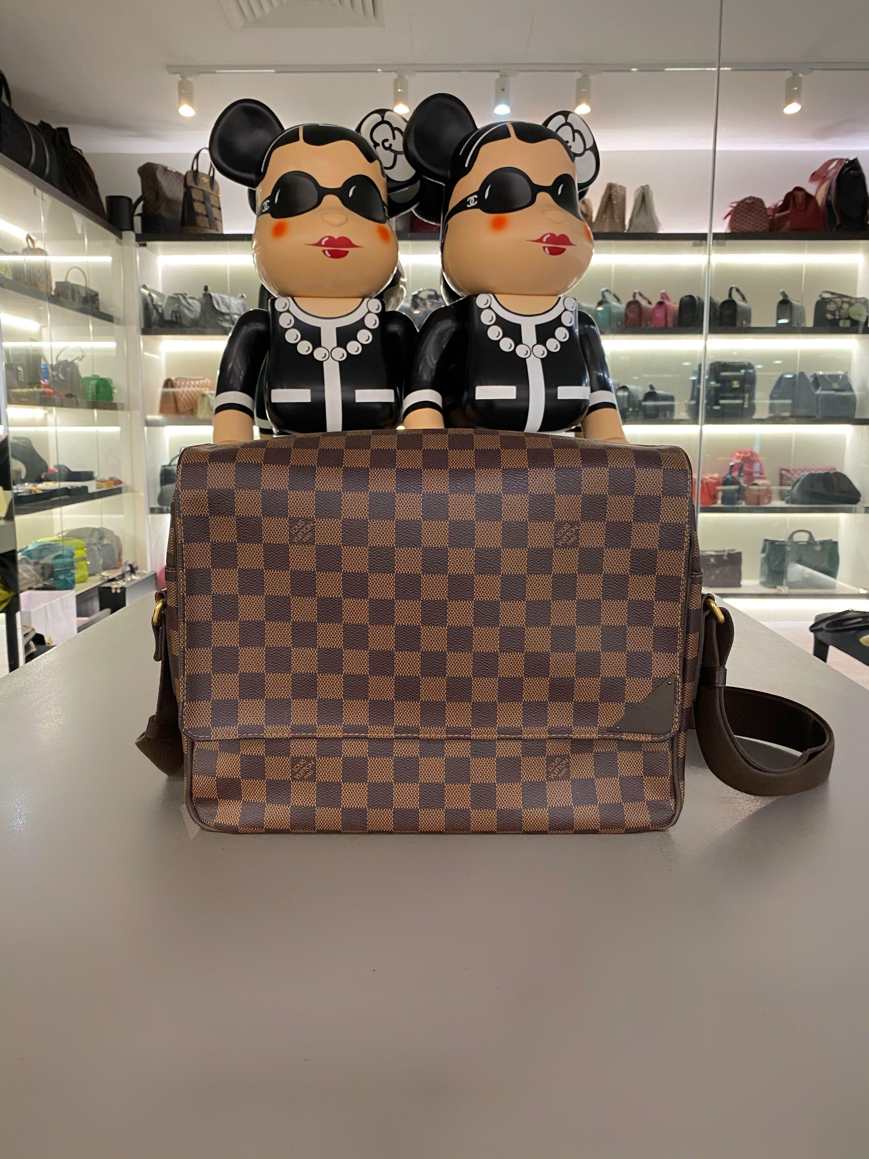 Louis Vuitton, Bags, Pre Owned Louis Vuitton Damier Ebene Shelton Mm