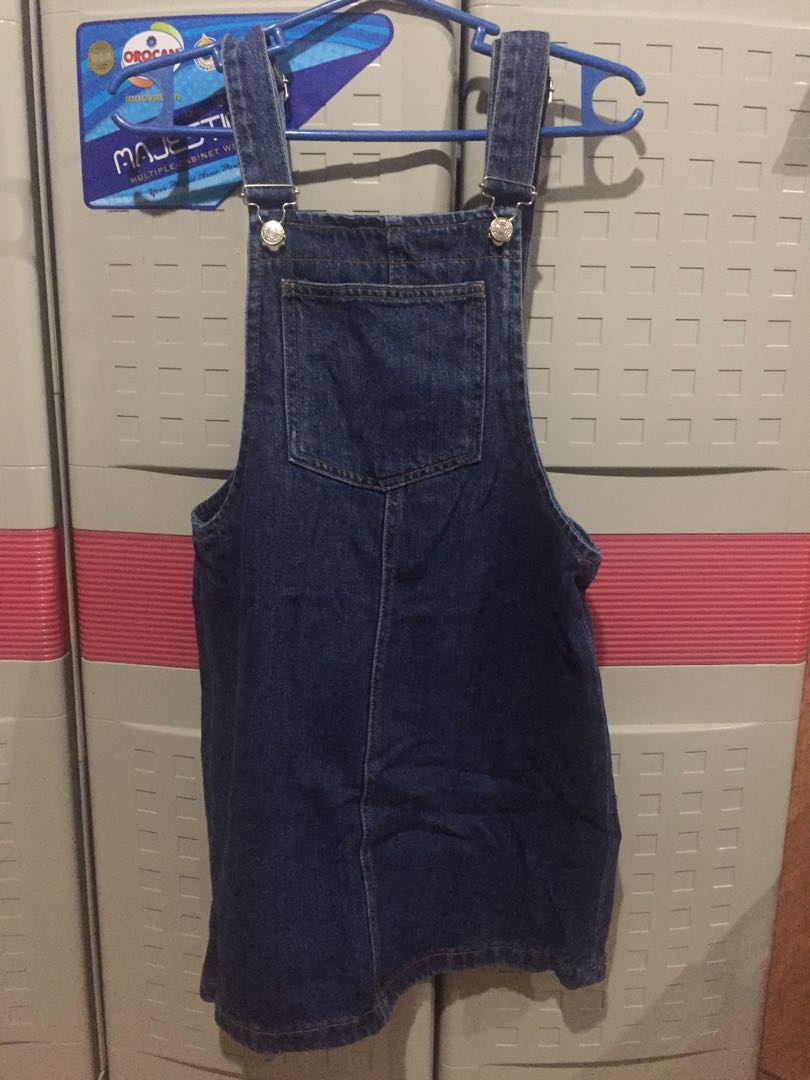 MANGO DENIM OVERALLS, Women's Fashion, Maternity wear on Carousell