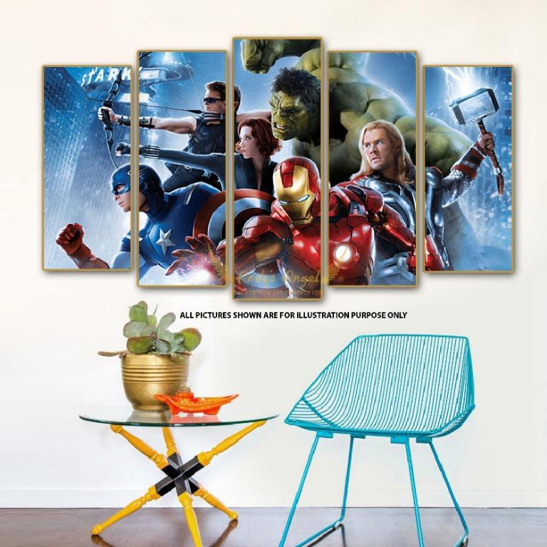 Marvel Avengers Wall Poster Painting