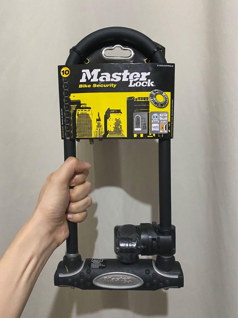 Master bike top security lock