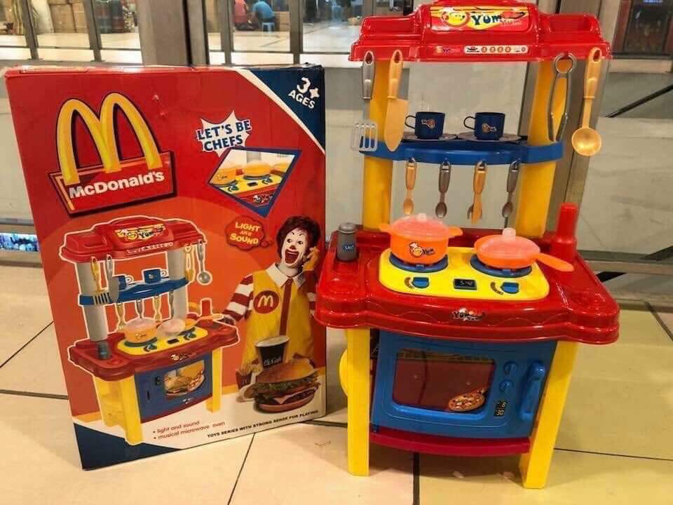 mcdonalds kitchen playset