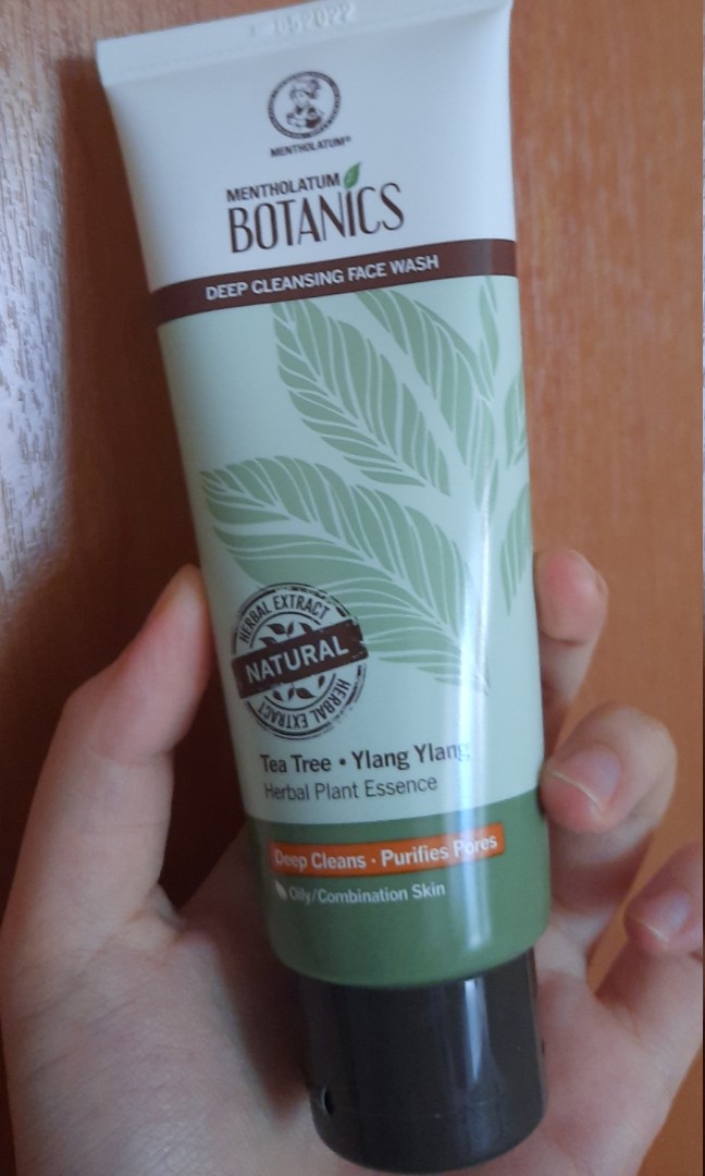 botanics deep cleansing face wash