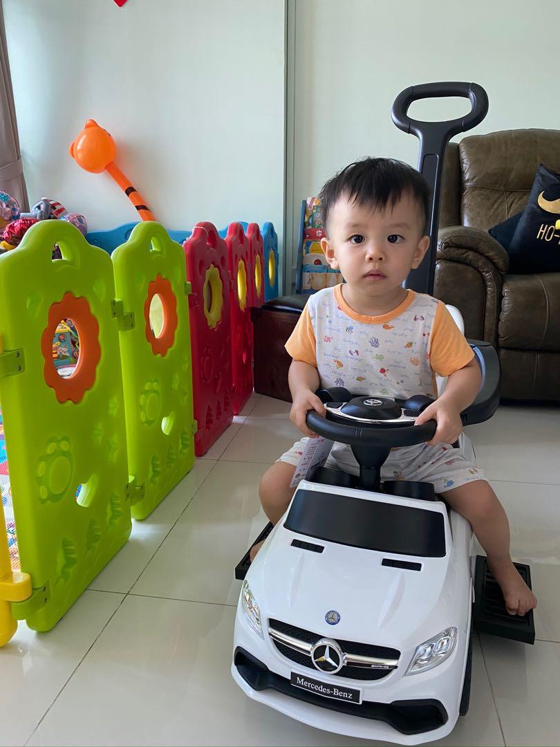 Mercedes Benz kids Car, Babies & Kids, Toys & Walkers on Carousell