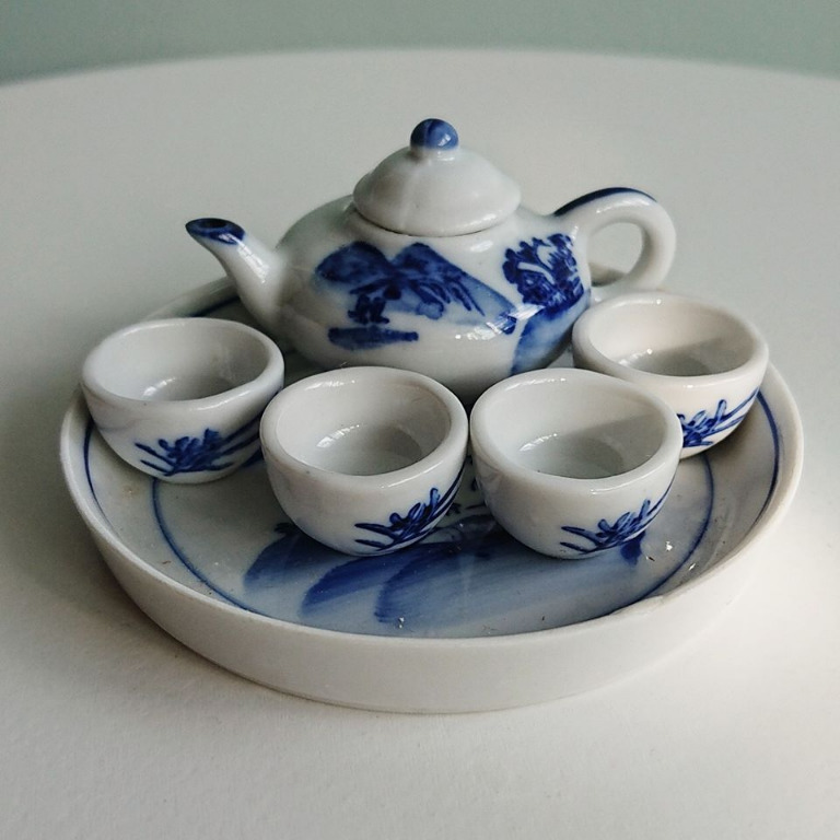 Mini china tea set online